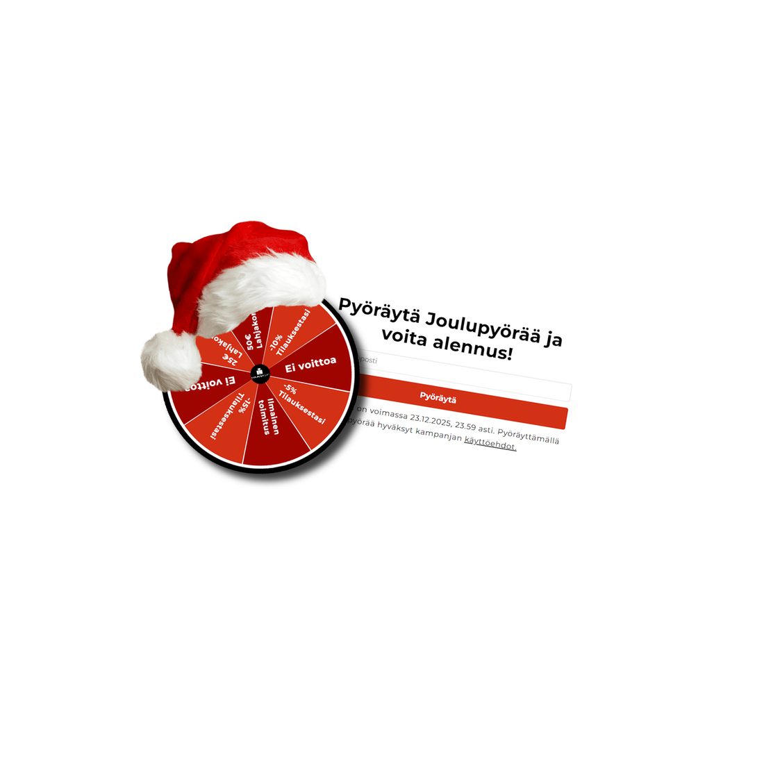 Suosittu Joulupyörä tekee paluun – ja voitot kasvoivat!✨🎄